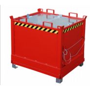Type fb - benne à fond ouvrant - bauer gmbh - charge 1000 - 1500 kg_2