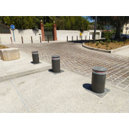 Borne escamotable automatique renforcée, assurant la sécurisation d'un espace - BA273R_2