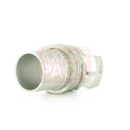 Demi-raccord symétrique avec verrou - DN 40 mm - Embout annelé Ø 45 mm - Inox_2