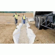 Géotextile de séparation rouleaux longs TENCATE BIDIM - Gamme S - Non-tissé aiguilleté en polypropylène_2