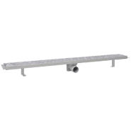 Vidaxl drain de douche linéaire 1030x140 mm acier inoxydable 142188_2