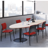 Ensemble - Tables de réunion - Buronomic - différents plateaux et finitions au choix_2