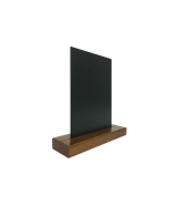 Porte menu de table en bois avec ardoise A5 - Lot de 2 - Référence : PFN57CHA5_2