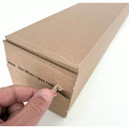 Tube carré bande adhésive - 150670 – 10,5 x 10,5 x 43,5 cm_2