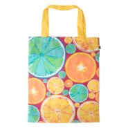 Sac shopping personnalisé en polyester 190T - impression sublimation - étiquette RPET_2