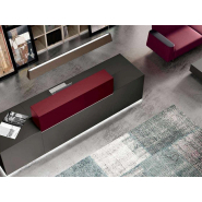 Banque d'accueil rétro-éclairée et design - Z1 - Modularité, options LED et finitions variées_2