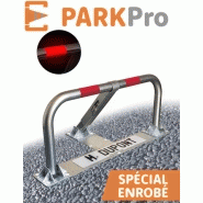 Barrière de parking spécial enrobé à cylindre européen - PARKPro - BPA50CYD - rabattable et robuste_2
