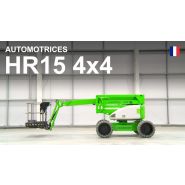 Hr15 4x4 nacelle élévatrice automotrice articulée - niftylift - hauteur de travail 15.7m_2