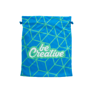 Sac cadeau personnalisé - grand format avec cordons en polyester - impression sublimation quadri_2