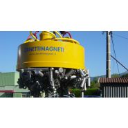 Electro-aimant avec alimentation par batterie pour pelle de 4 à 30 tonnes_2