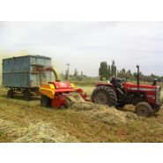 NCK-03 SM Mini pailleuse agricole - Çetinkayalar Tarım - capacité 2 tonnes/heure - modèle compact_2