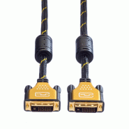 ROLINE GOLD Câble pour écran DVI, M-M, (24+1) dual link, 2 m_2