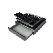 Tr410 - Tiroir caisse en acier avec monnayeur - Oxhoo - 410 x 450 x 110 mm_2