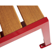 Banc bois et acier Silaos® 5 lames - design 2021 - ref : 209501.Gpro.Chec_2