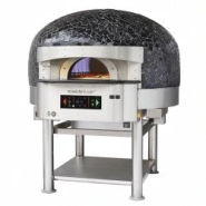 Fours à pizza professionnel à gaz avec sole chauffée à gaz - MORELLO FORNI FGR150 - Coupole Mosaïque_2
