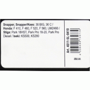 Courroie trapézoïdale X-Grip V - type 5L410_2