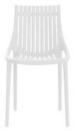Lot de chaises - Monobloc, empilable, ergonomique - Ibiza_2