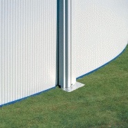 Piscine en kit en forme de huit - 6,40 x 3,90 m - Hauteur 1,22 m_2