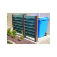 Cache-conteneurs recyclé - Challenv - 1 bac 4 roues ou 2 bacs 2 roues - Fabrication française_2