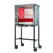 Rôtissoire série Nantaise - capacité de 12 à 30 volailles/heure - modèle NE ou NBC avec régulation thermostatique_2