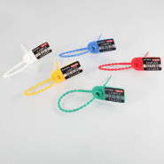 Scellé Nylon à tige crantée ronde - Longueur 160mm - Tige Ø2.8mm - Rouge_2