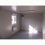 Bungalow de chantier isoplus / bureau / 3 x 2 x 2.5 m_2