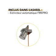 Armoire de sécurité pour batteries lithium-ion avec extincteur automatique  - AS450L  - DELAHAYE INDUSTRIES_2