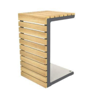 Banquette et Table Bacal Béton Comptact HPL_2