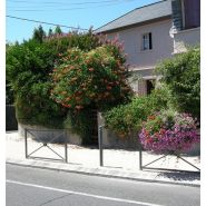 Barrière urbaine Chatelet 150 - Serem - longueur 150cm, hauteur hors sol 105cm - tube acier, peinture époxy antirouille_2