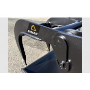Godets multiservices Gh 500 - Riman - poids 258 à 460 kg - mâchoire polyvalente pour paille, ensilage, herbe ou fumier_2