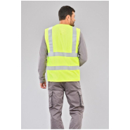 Gilet multirisques ignifugé, antistatique et haute visibilité - Réf. 905*paf - EN ISO 20471 classe 2_2