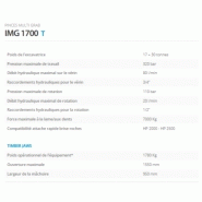 Pince multi grab IMG 1700T - Indeco Ind. Spa - sélections de décombres et démolition légère_2