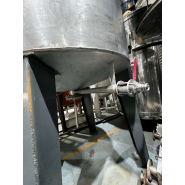 Cuve inox 5000 litres avec agitation et veste d'occasion - référence : c7225_2