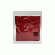 Serviettes de table ouate 2 plis 40x40cm saten rouge- carton de 2400_2