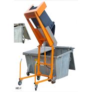 Type mks - basculeurs/élévateurs mobile de poubelles - bauer gmbh - déversement 120 et 240 l_2
