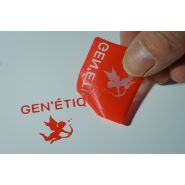 Étiquette de sécurité VOID avec trace - personnalisable avec logo, QR code et hologramme_2