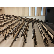 Fauteuil d'amphithéâtre et salle de conférence résistant, confortable, fonctionnel et esthétique pour ERP - LAVOISIER_3