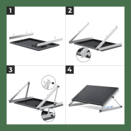 Support de montage inclinable Ecoflow - pour panneaux solaires 100W - robuste et ajustable_2