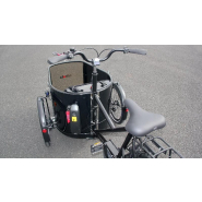 Triporteur électrique Nihola Cargo Family avec moteur pédalier Shimano E-Bike Systems_2