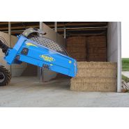 Pailleuse robuste en acier haute résistance pour balles agricoles