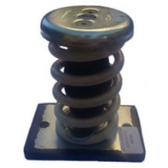 Plot sur ressort capable de reprendre des charges unitaires de 50 à 315 kg - Gamme AG_2