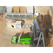 Centrale à béton haute performance, à montage rapide - 140 m3/h  Elkomix-160_2