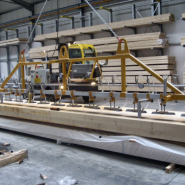 Palonnier à ventouses pour bois - Capacité de charge 2000 kg - Transport horizontal et/ou vertical_2