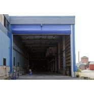 Porte sectionnelle industrielle NK4 Warm - automatique - repliable en plafond - pleine - métal - isolation phonique et thermique_2