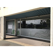 Vinyle dépoli personnalisable - Impression numérique ou découpé à la forme -Art & Com_2