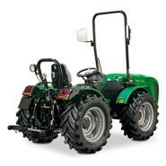 Tracteur réversible avec poste de conduite optimisé pour équipements montés