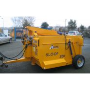 Sloop 350 - Désileuse distributrice semi-portée 3.5 m3 - Belair avec commande électrique et chaîne haute résistance_2