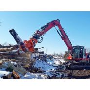 Outil de démontage des arbres pour terrains en pentes