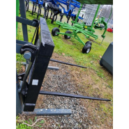 Pique-bottes 2 dents avec attelage Euro - Référence PICBOTTEEURO - Capacité 700 kg, poids 100 kg_2