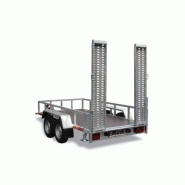 Remorque porte-engins tema builder 2 / ptac 2.7t / 2 essieux_2